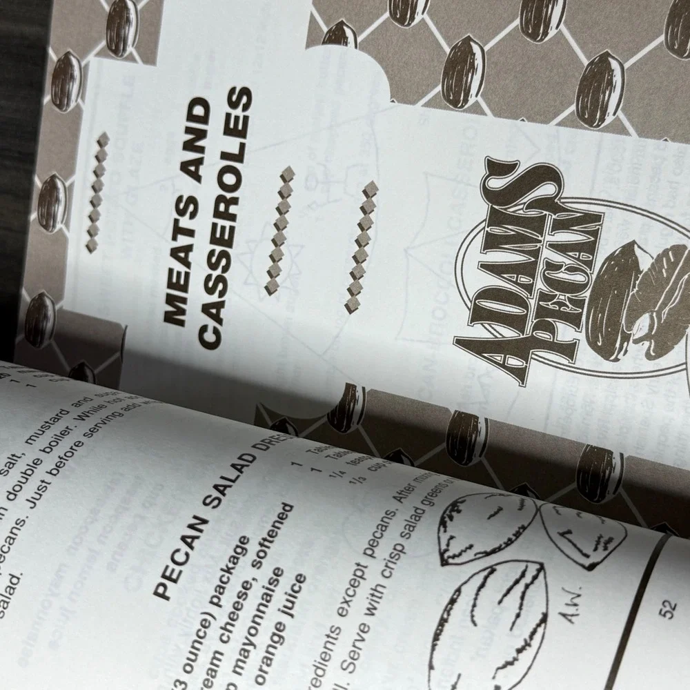 Adams Pecan Company, Inc. nostalgic cookbook